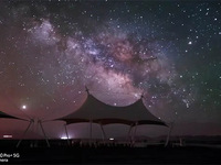 星空下的極限挑戰(zhàn)！榮耀30系列用超凡影像力完成黃道十二星座拍攝