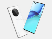 華為Mate40 Pro渲染圖曝光：劉海終于沒了！后置標(biāo)志性設(shè)計不變