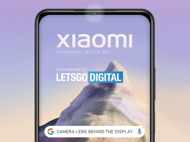 LCD永不為奴！小米屏下鏡頭新專利讓LCD屏也能享受？