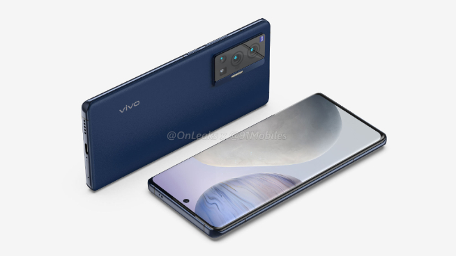 vivo X70 Pro最新渲染圖曝光：標(biāo)配頂級(jí)屏幕！云階四攝蔡司全鍍膜