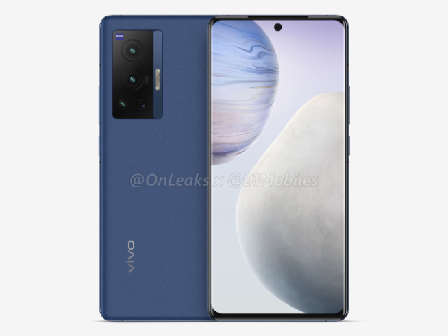 vivo X70 Pro最新渲染圖曝光：標(biāo)配頂級(jí)屏幕！云階四攝蔡司全鍍膜
