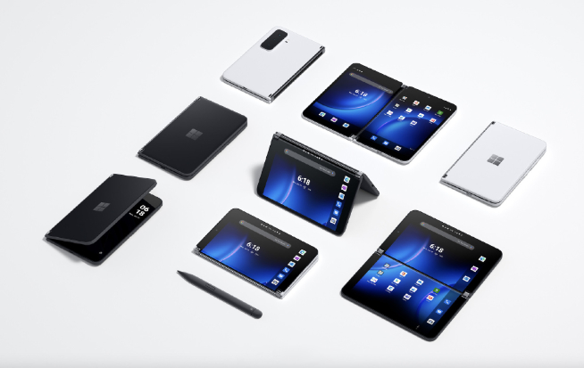 微軟四大金剛新品發(fā)布： 折疊屏手機(jī)竟然還有續(xù)作？變體專業(yè)筆記本太復(fù)古了